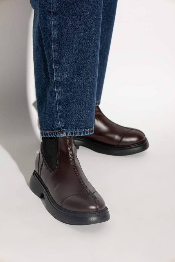 Biname fmedShops GB sandals keen venice h2 1012239 celestial blue grotto Brown Chelsea boots with logo Ganni